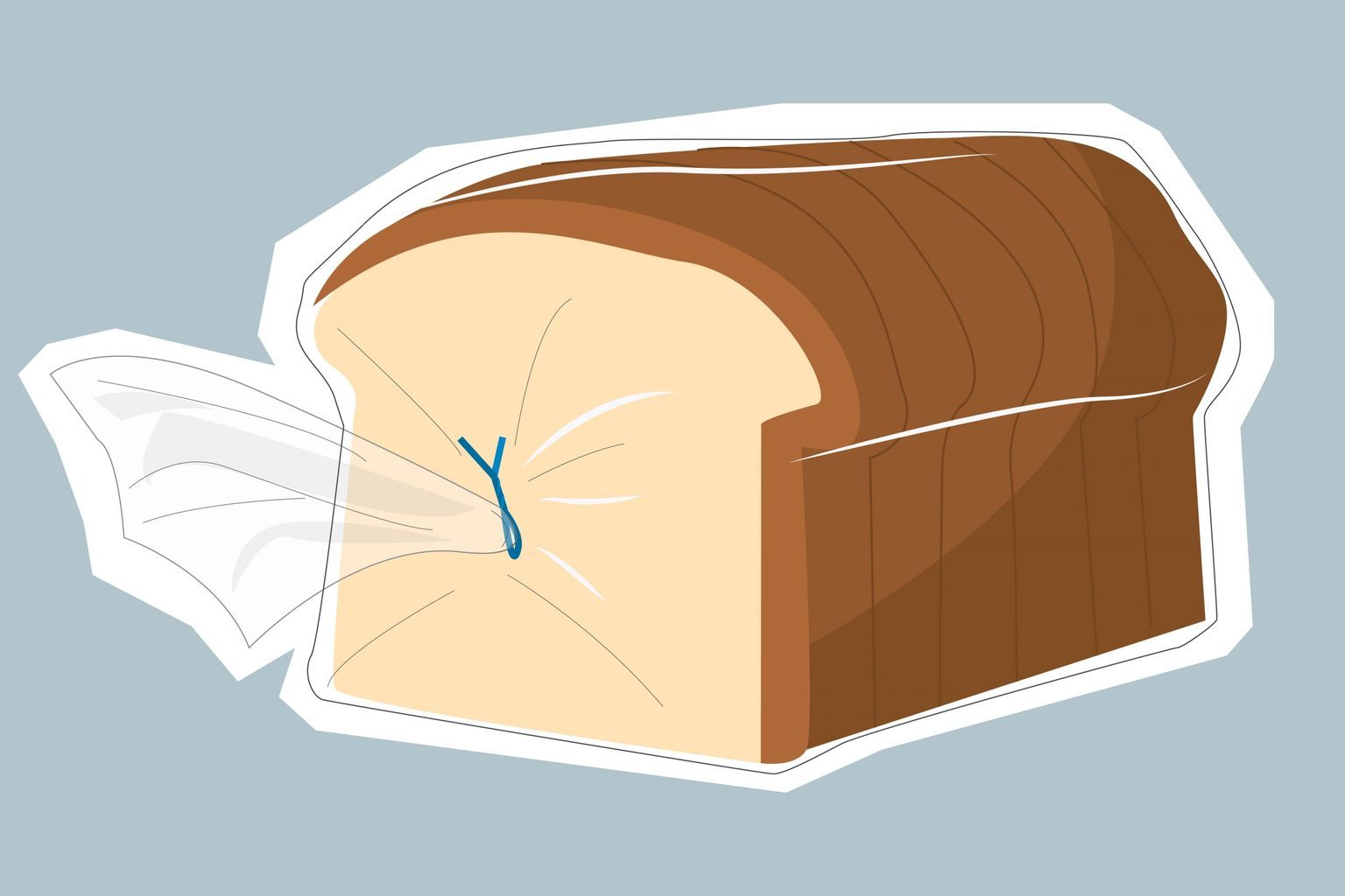 How to Draw a Loaf of Bread Real Easy