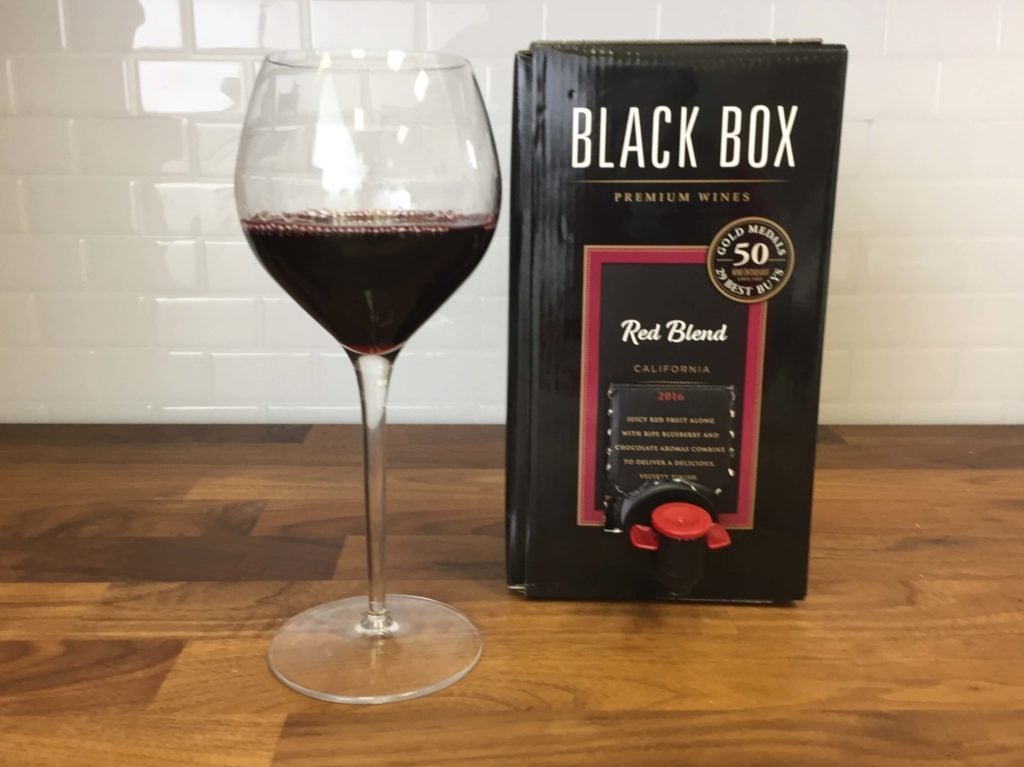 single serve wine box