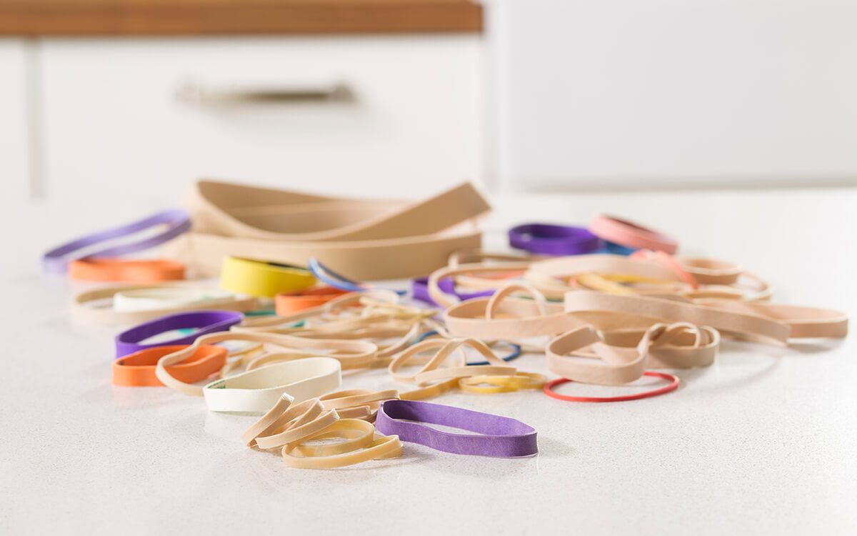 How to Organize and Uses for Rubber Bands - STOCKPILING MOMS™