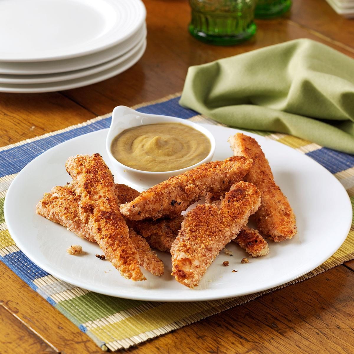 Almond Chicken Strips Recipe How To Make It Taste Of Home