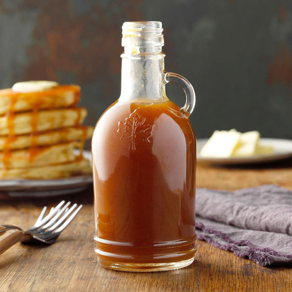 Homemade Spicy Maple Syrup