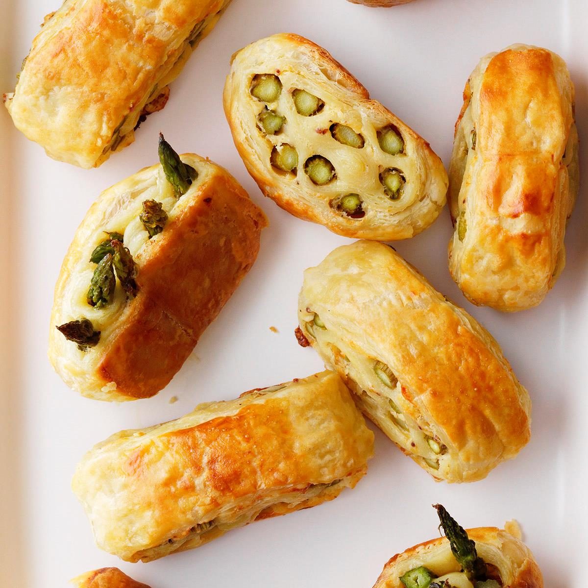 Asparagus Pastry Puffs