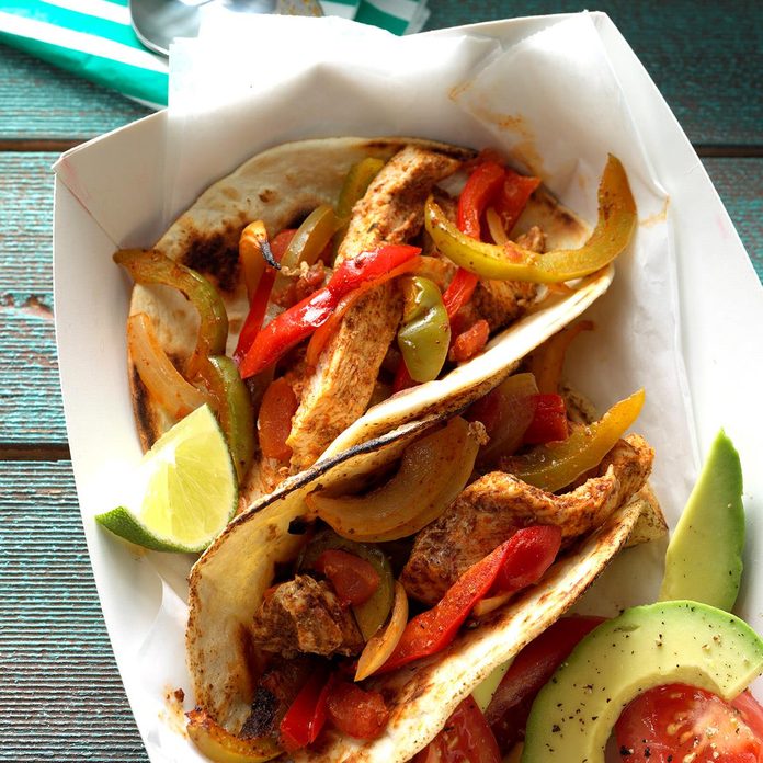 Chicken Veggie Fajitas Recipe How To Make It