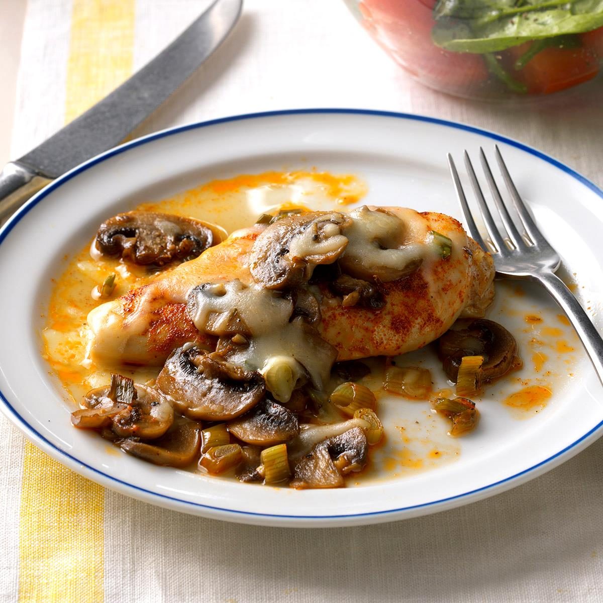 Baked Chicken and Mushrooms Recipe: How to Make It