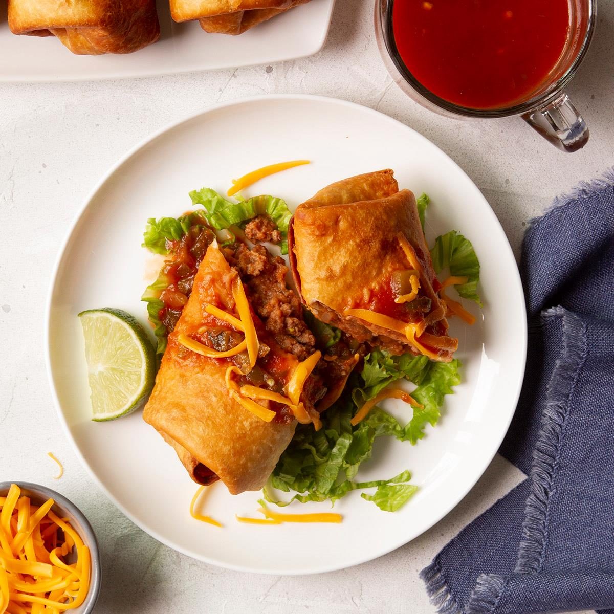Honey, We're not in Kansas Anymore – Beefy Chimichangas – Welcome to  Rosemarie's Kitchen