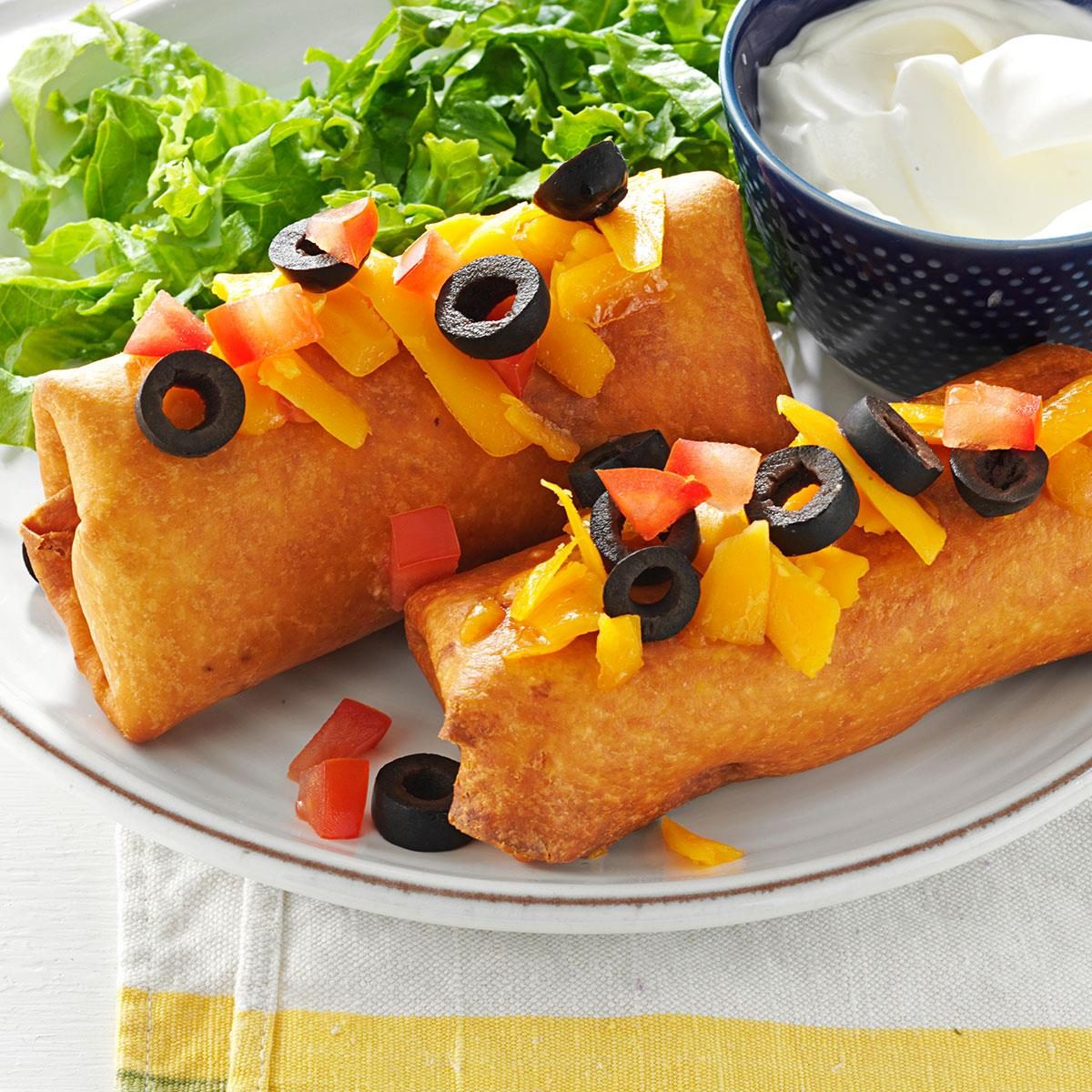 Beef and Bean Chimichangas - $5 Dinners