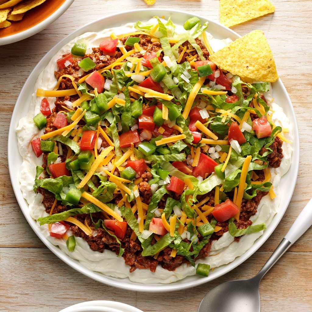 Ground Beef Taco Dip Recipe How to Make It