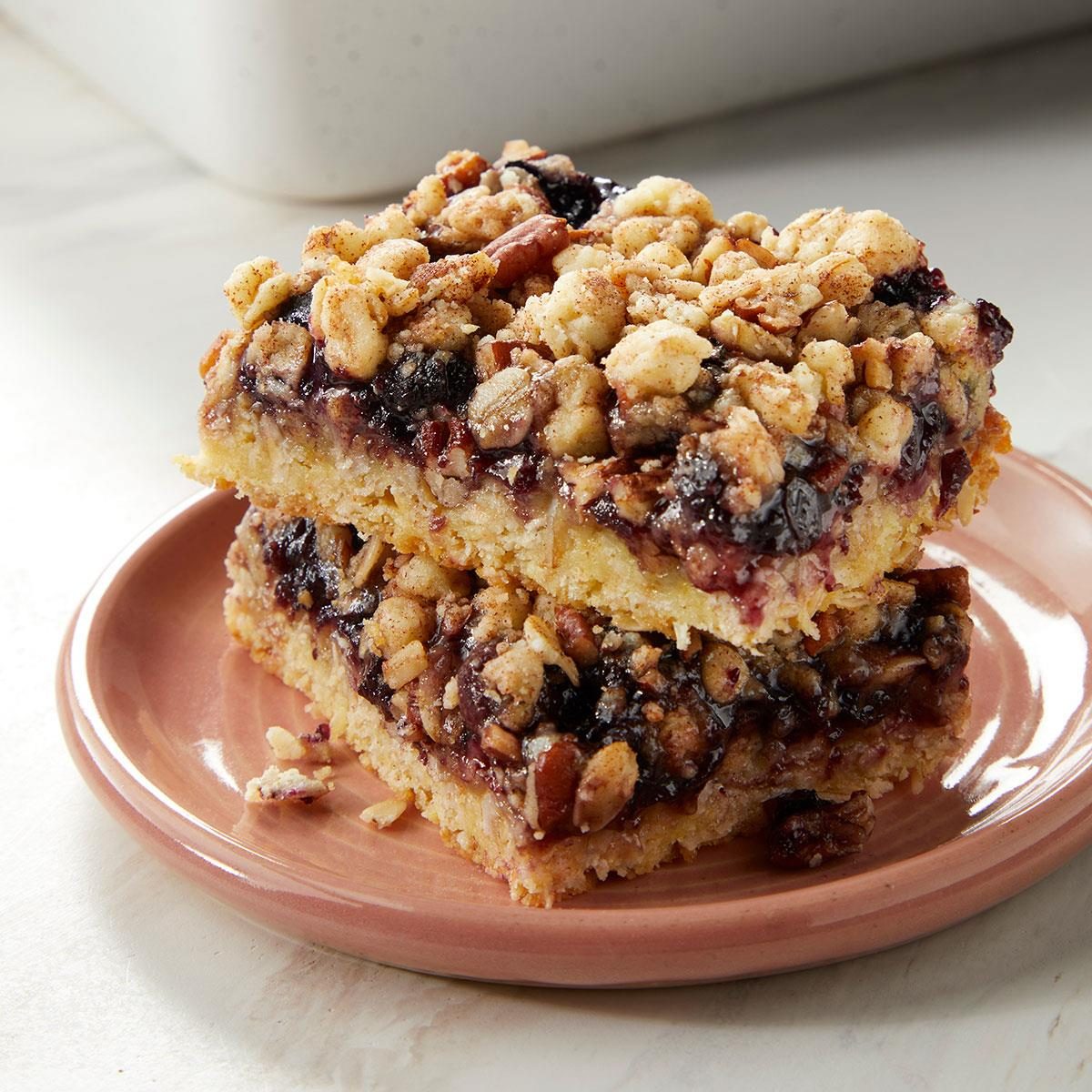 Blueberry Crumble Bars