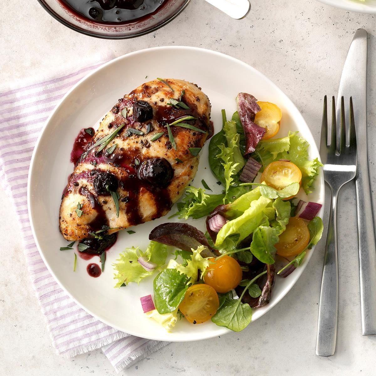 Chicken and blueberry recipes