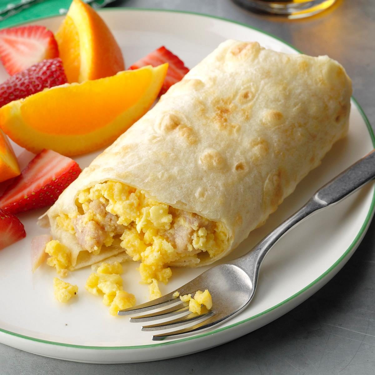 Breakfast Wraps Recipe How To Make It Taste Of Home
