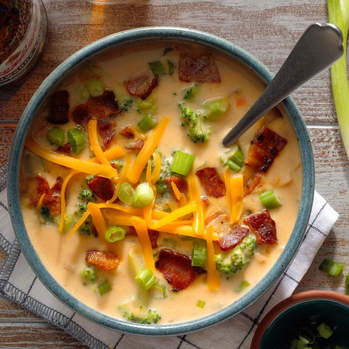 Cheese Broccoli Soup Recipe How to Make It Taste of Home