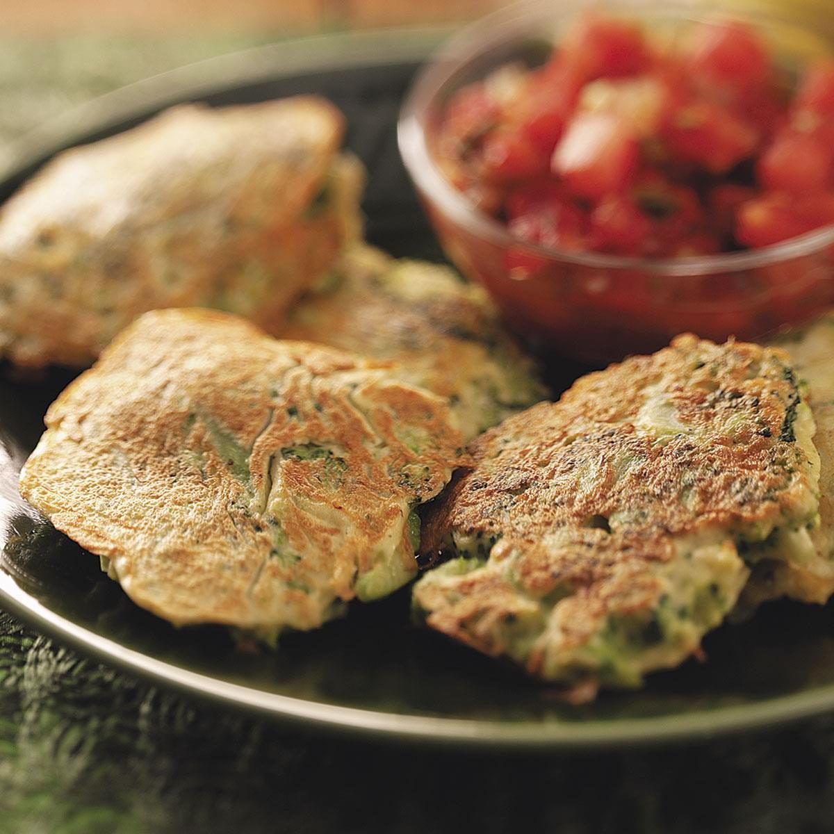 Broccoli Fritters Recipe Taste Of Home