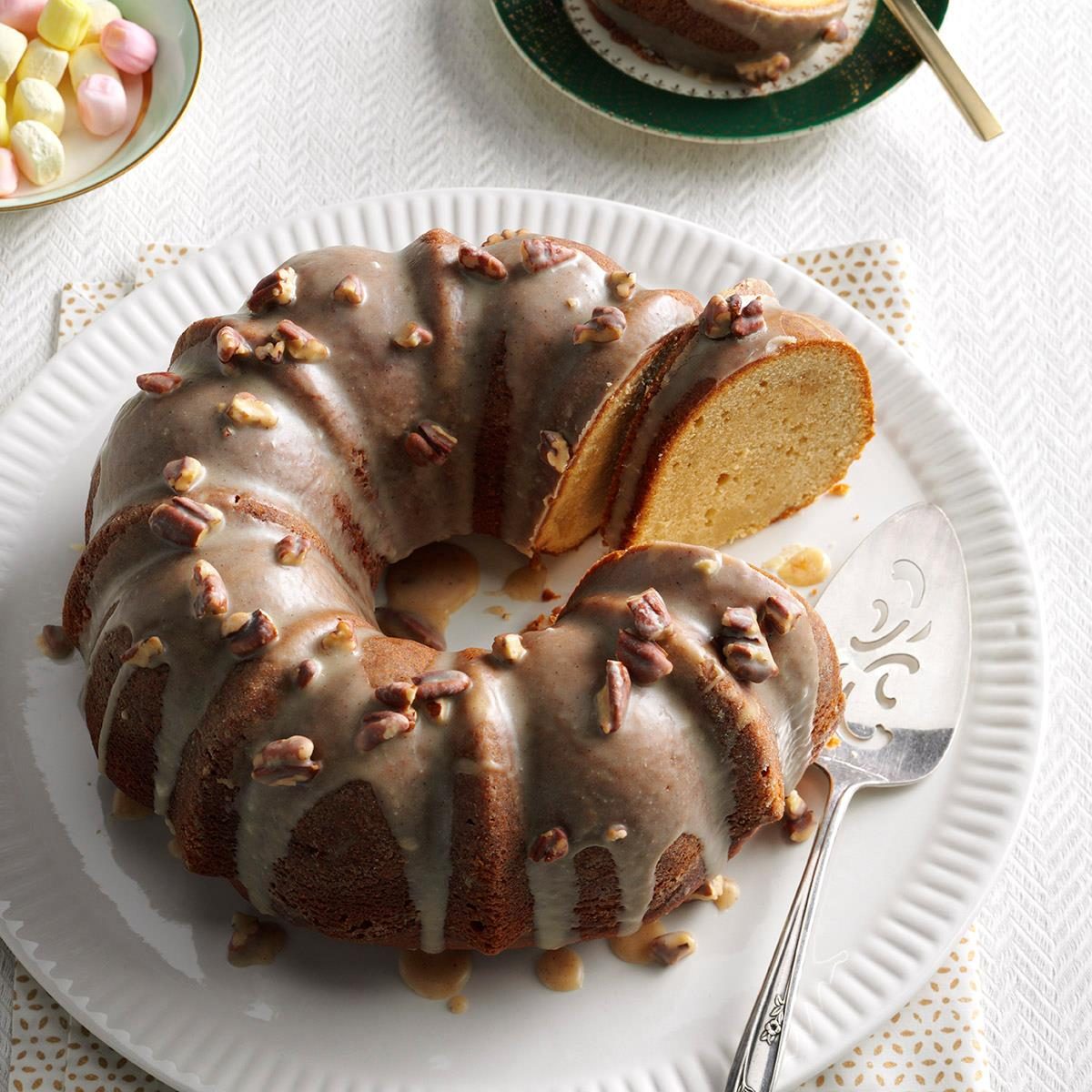 Cake with Brown Sugar, Rum, and Chocolate Chips Recipe | goop