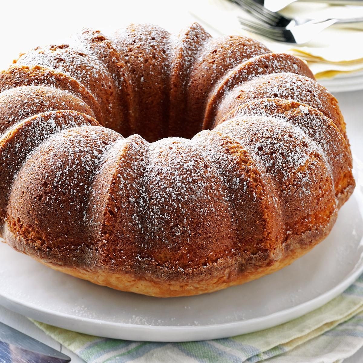 Buttermilk Pound Cake Recipe | Taste of Home