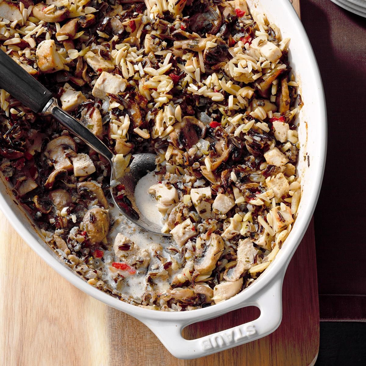 Chicken and Wild Rice Bake