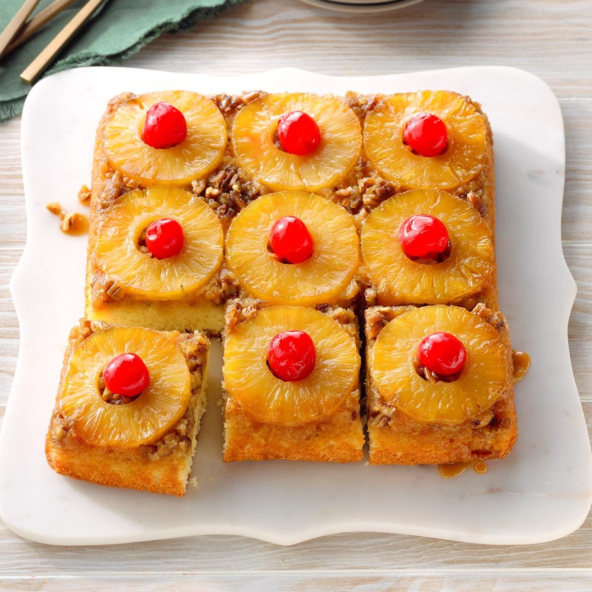 Classic Pineapple Upside Down Cake Recipe Taste Of Home