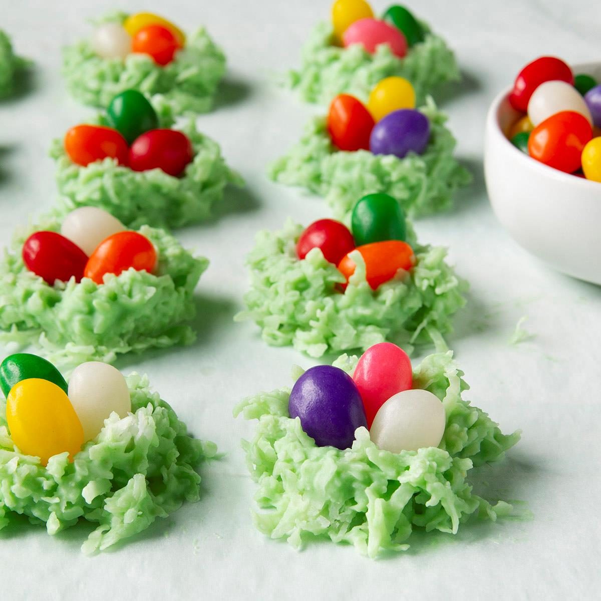 Coconut Egg Nests Recipe How to Make It