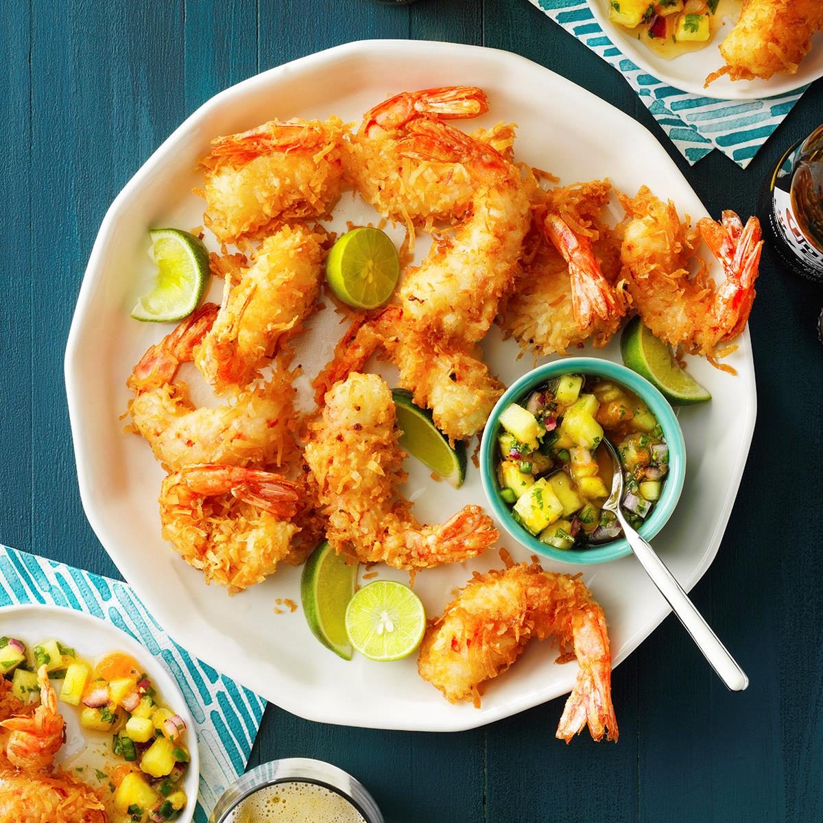 Whole30 Coconut-Crusted Shrimp with Pineapple-Chili Sauce Recipe
