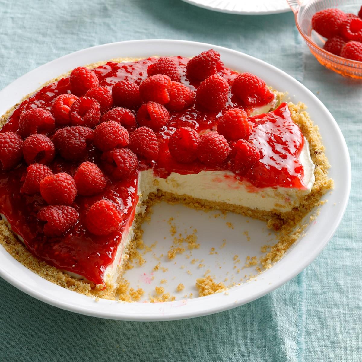 Raspberry Cream Pie Recipe
