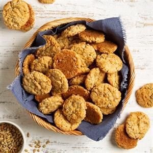 Crisp Sunflower Cookies