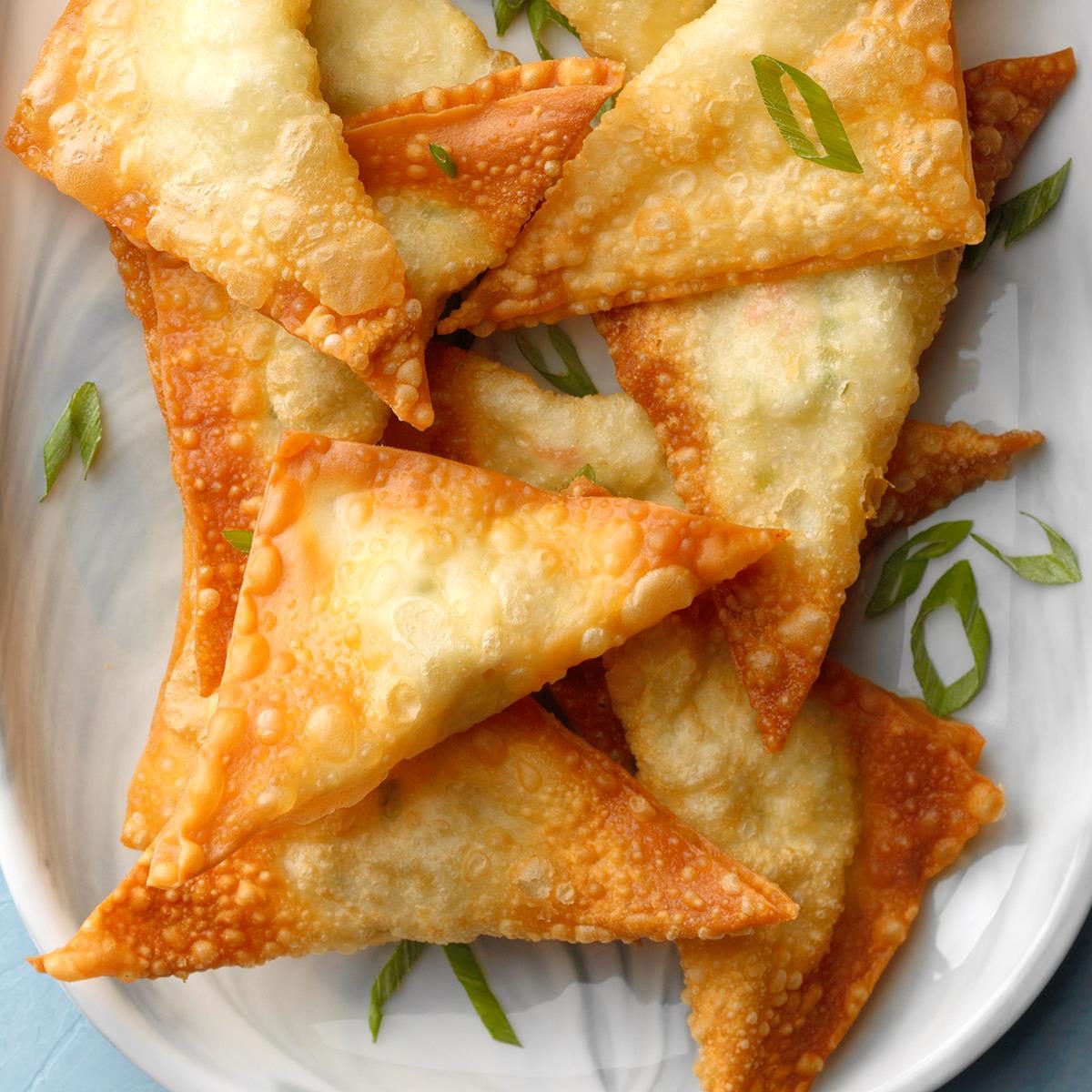 Crispy Crab Rangoon Recipe: How to Make It | Taste of Home