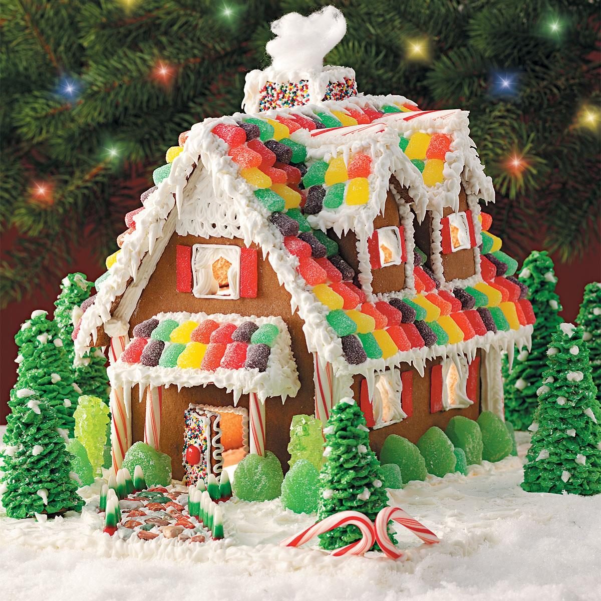 unique gingerbread house designs