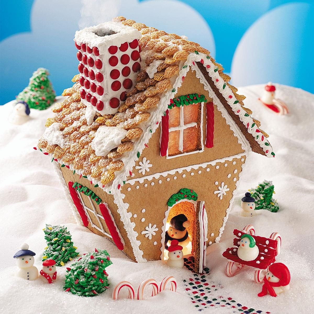 Winter Wonderland Gingerbread Cottage Recipe | Taste of Home