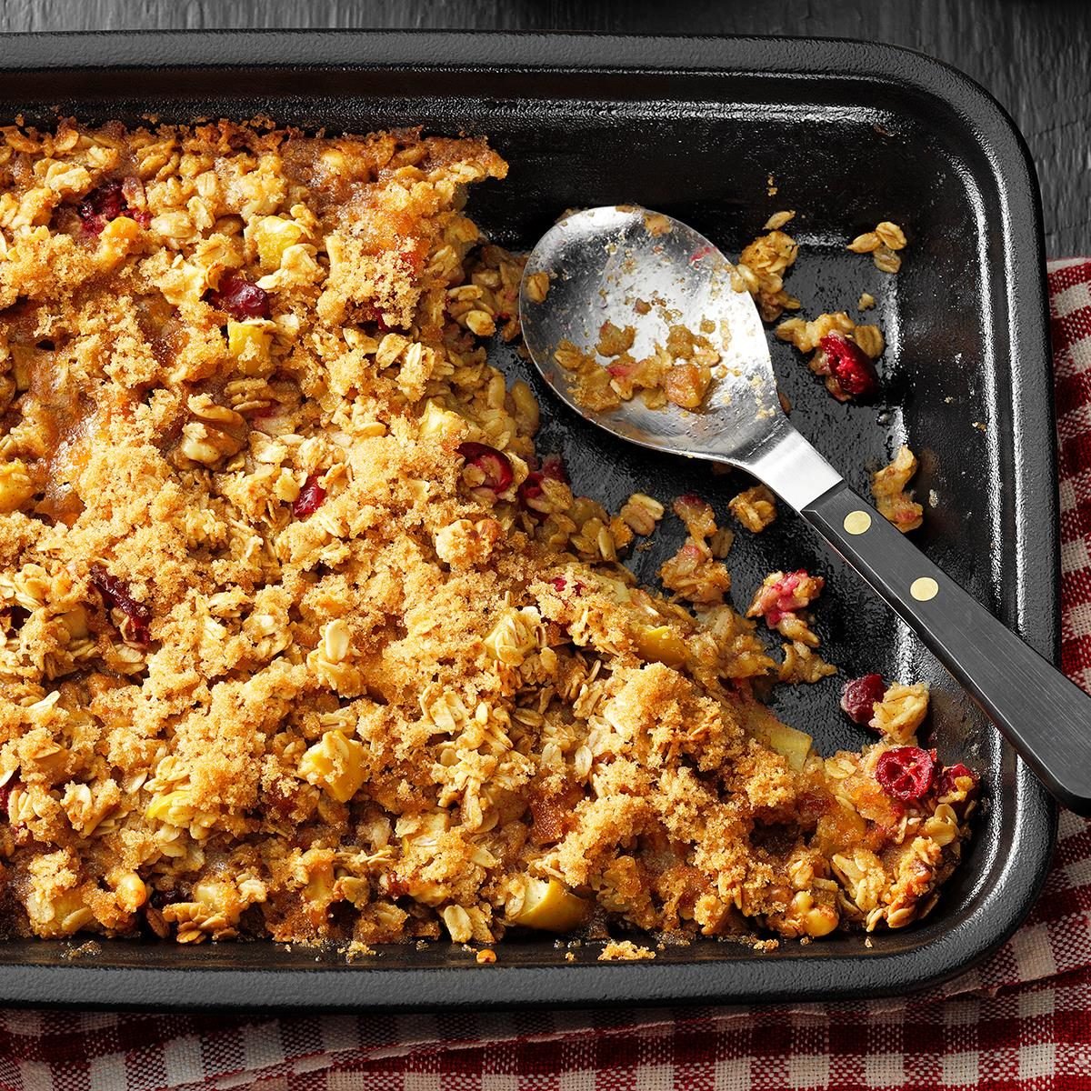 Cran-Apple Baked Oatmeal