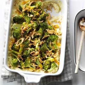 Broccoli Potato Supreme in baking dish