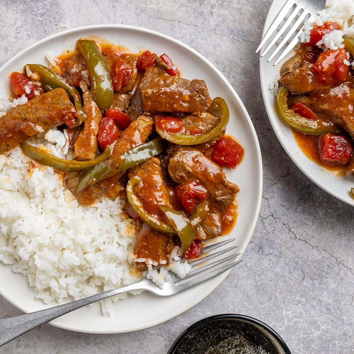 Slow-Cooker Pepper Steak