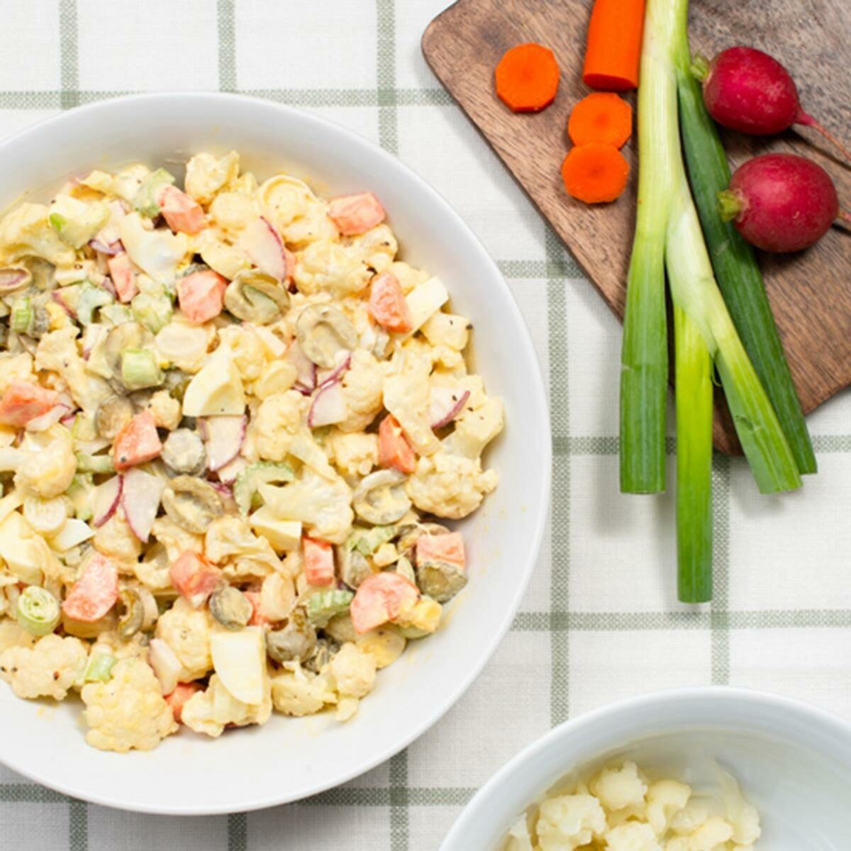 Cauliflower potato salad