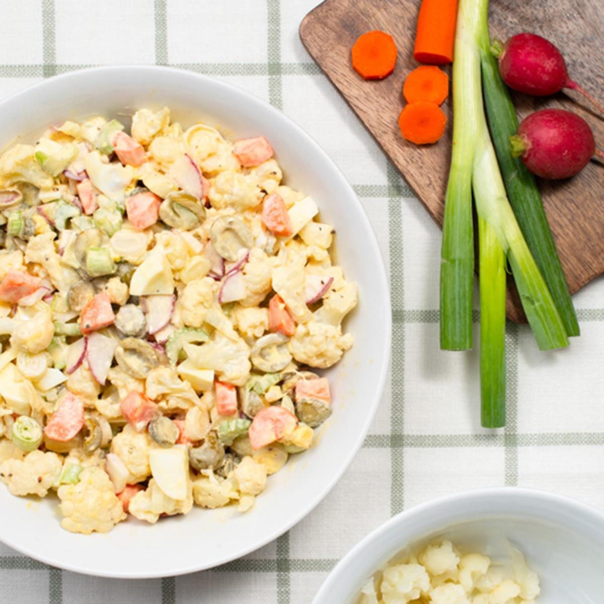 Cauliflower Potato Salad