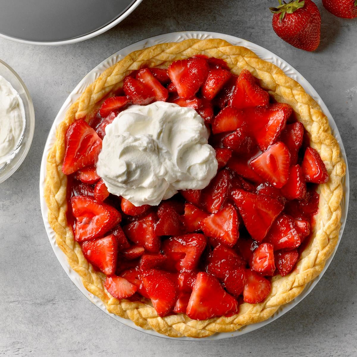 Anna Miller's Strawberry Pie Recipe - Find Vegetarian Recipes