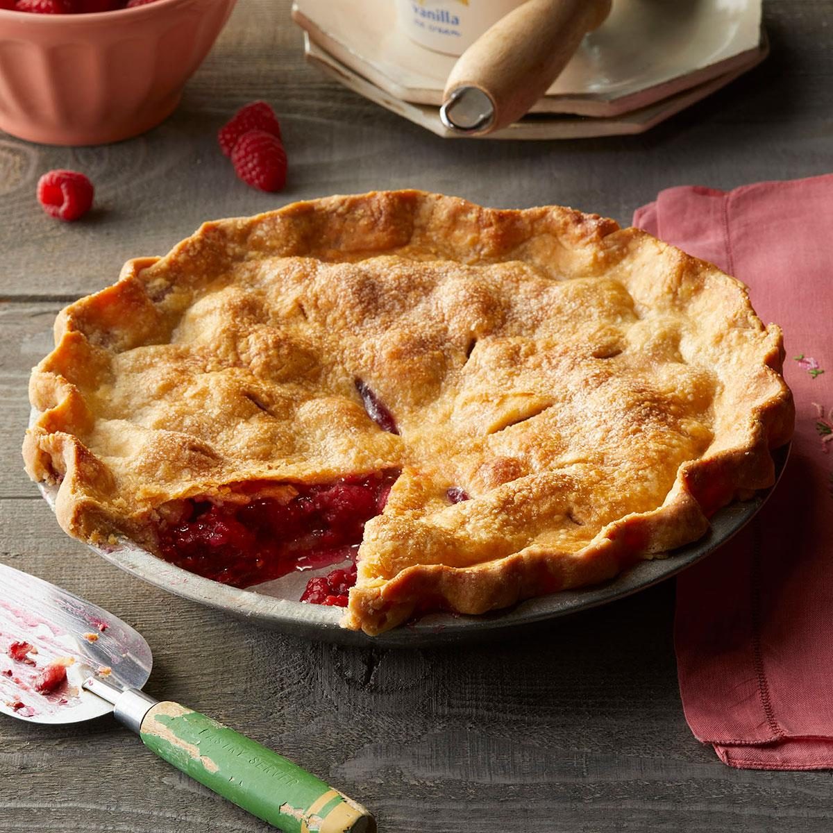 Favorite Fresh Raspberry Pie Recipe How To Make It