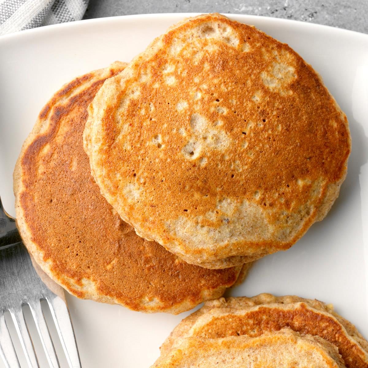 Flaxseed Oatmeal Pancakes Recipe: How to Make It | Taste of Home