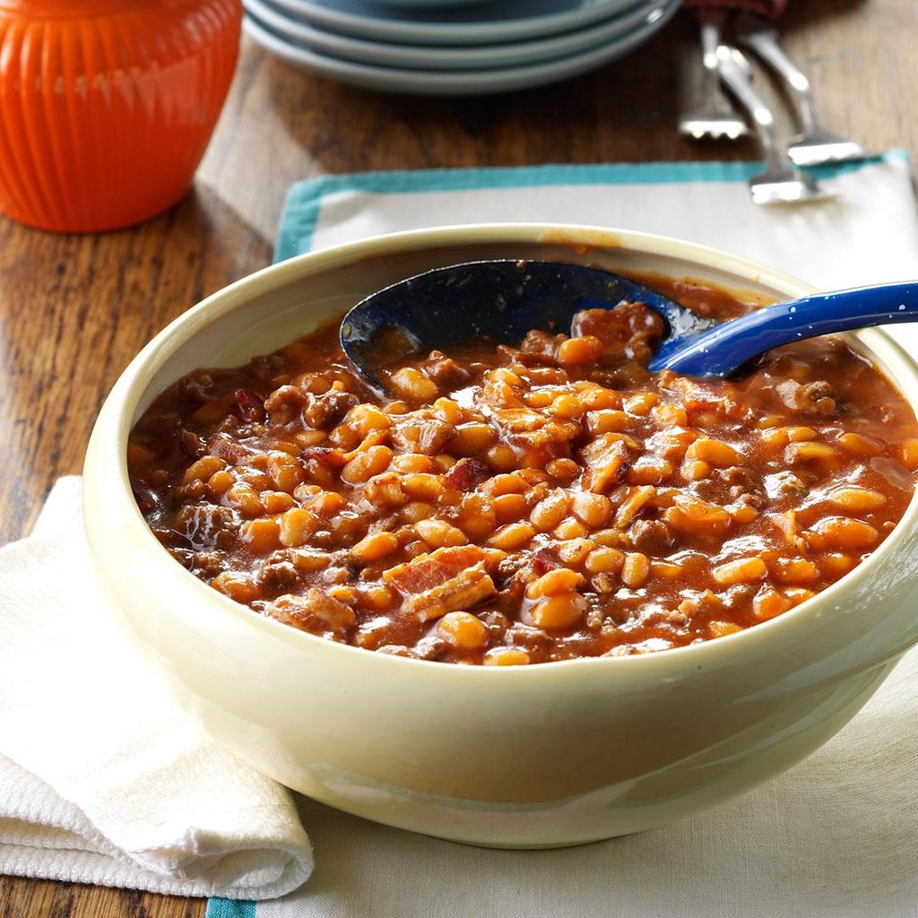 Slow Cooked Baked Beans Recipe How To Make It