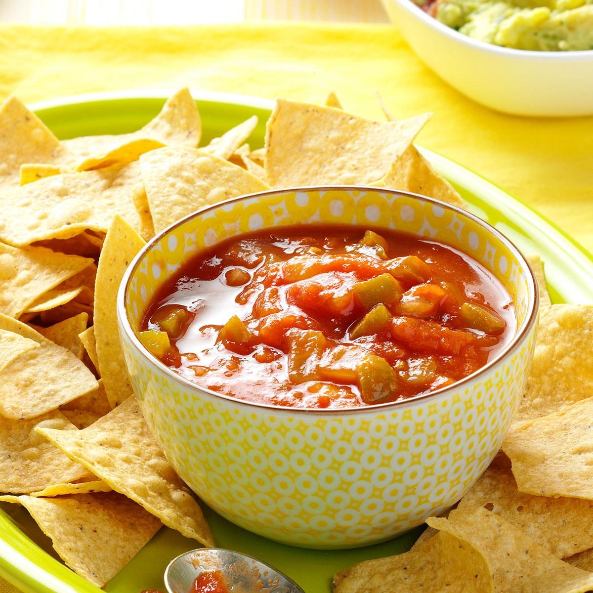 Freezer Salsa Recipe Taste of Home