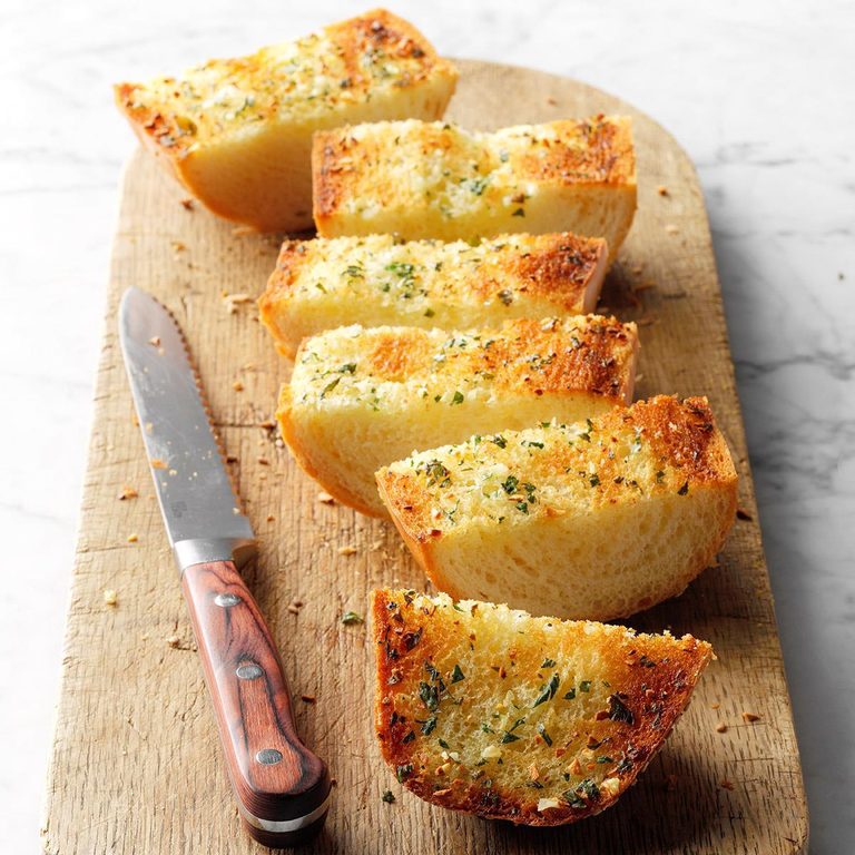 Buttery Parmesan Garlic Bread Recipe How To Make It