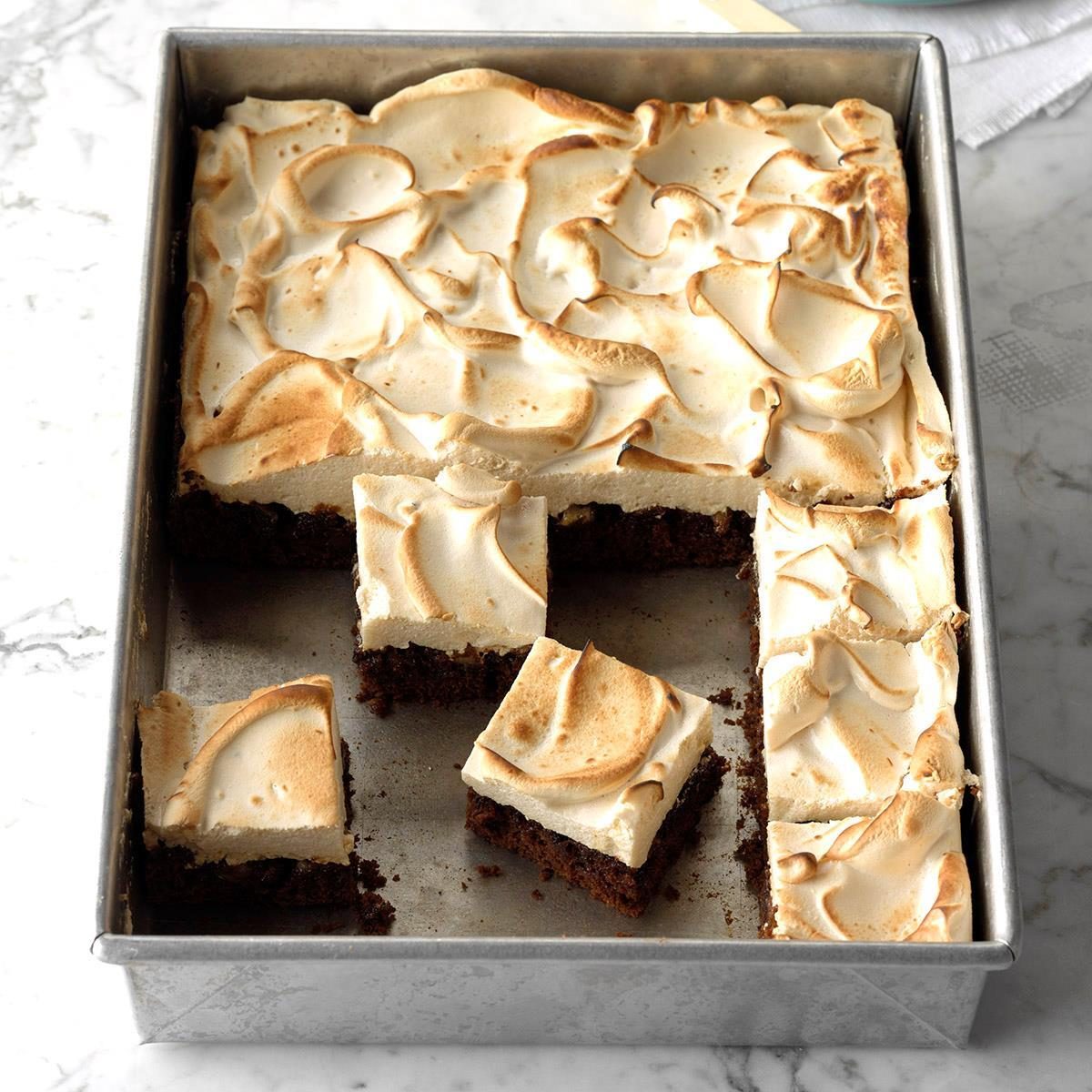 Gingerbread Meringue Bars Recipe  Taste of Home