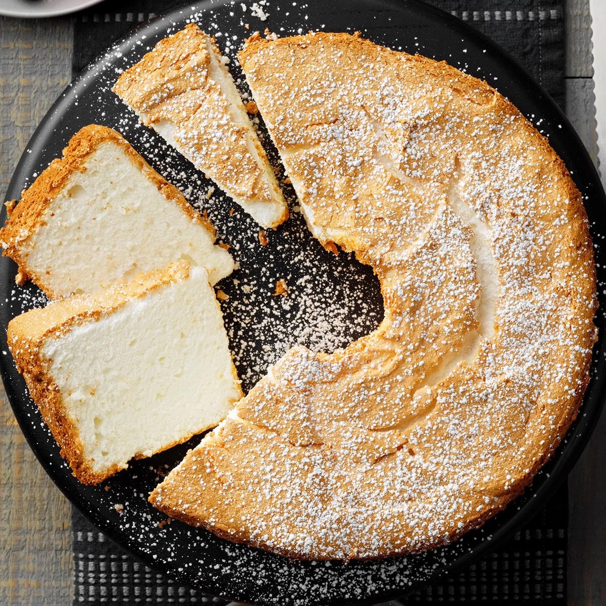 My Nostalgic Gluten Free Angel Cake - Jessica's Kitchen : genoise sponge