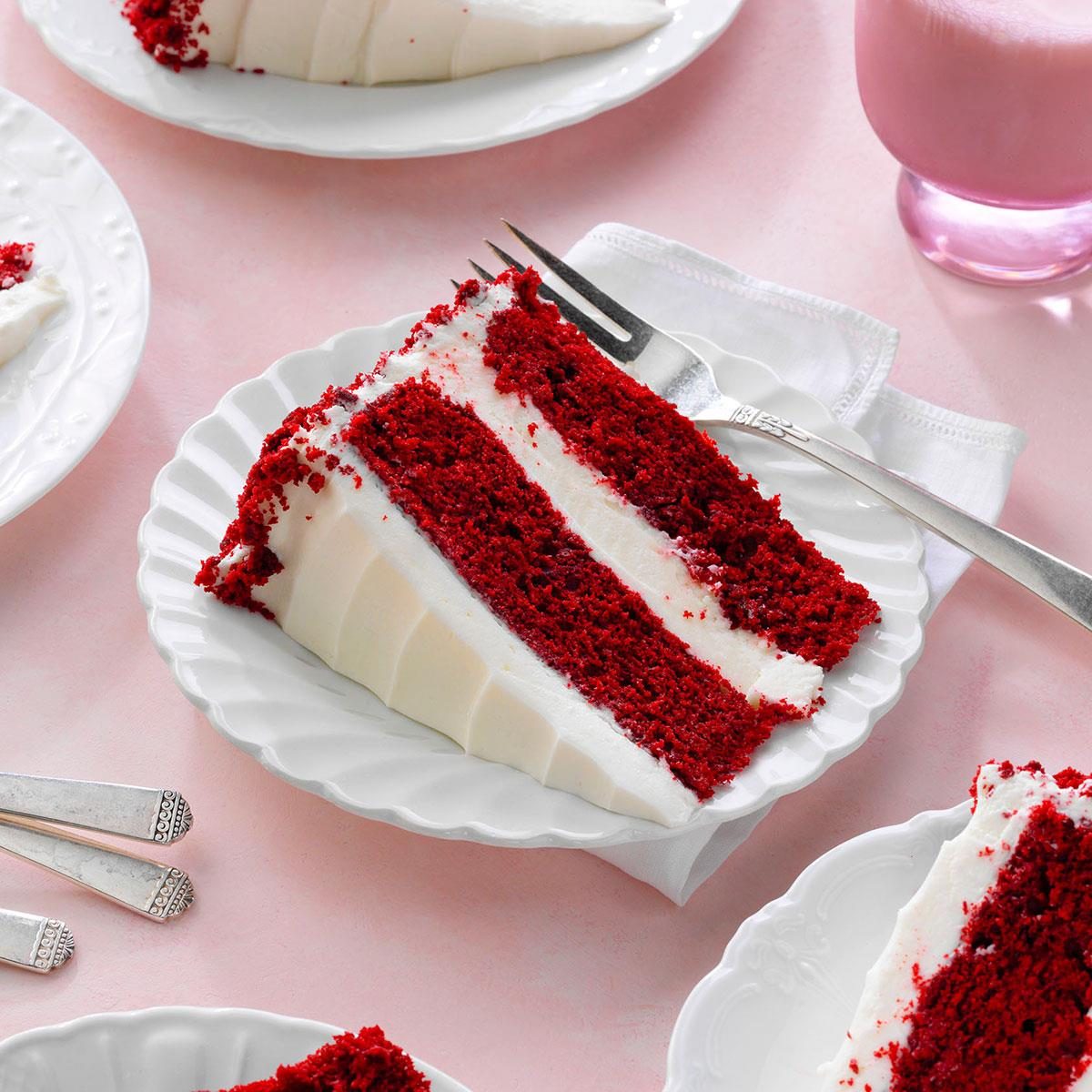 Plant-Based Red Velvet Cake