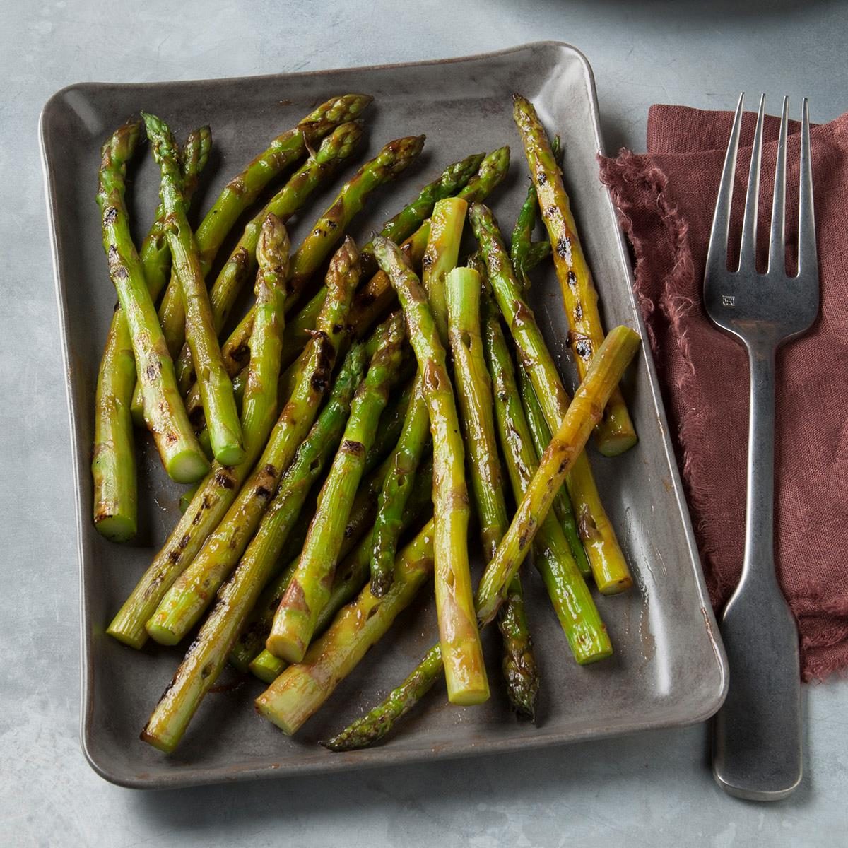 Grilled Asparagus Recipe How to Make It Taste of Home