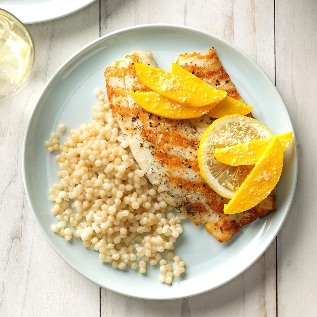 Grilled Tilapia With Mango