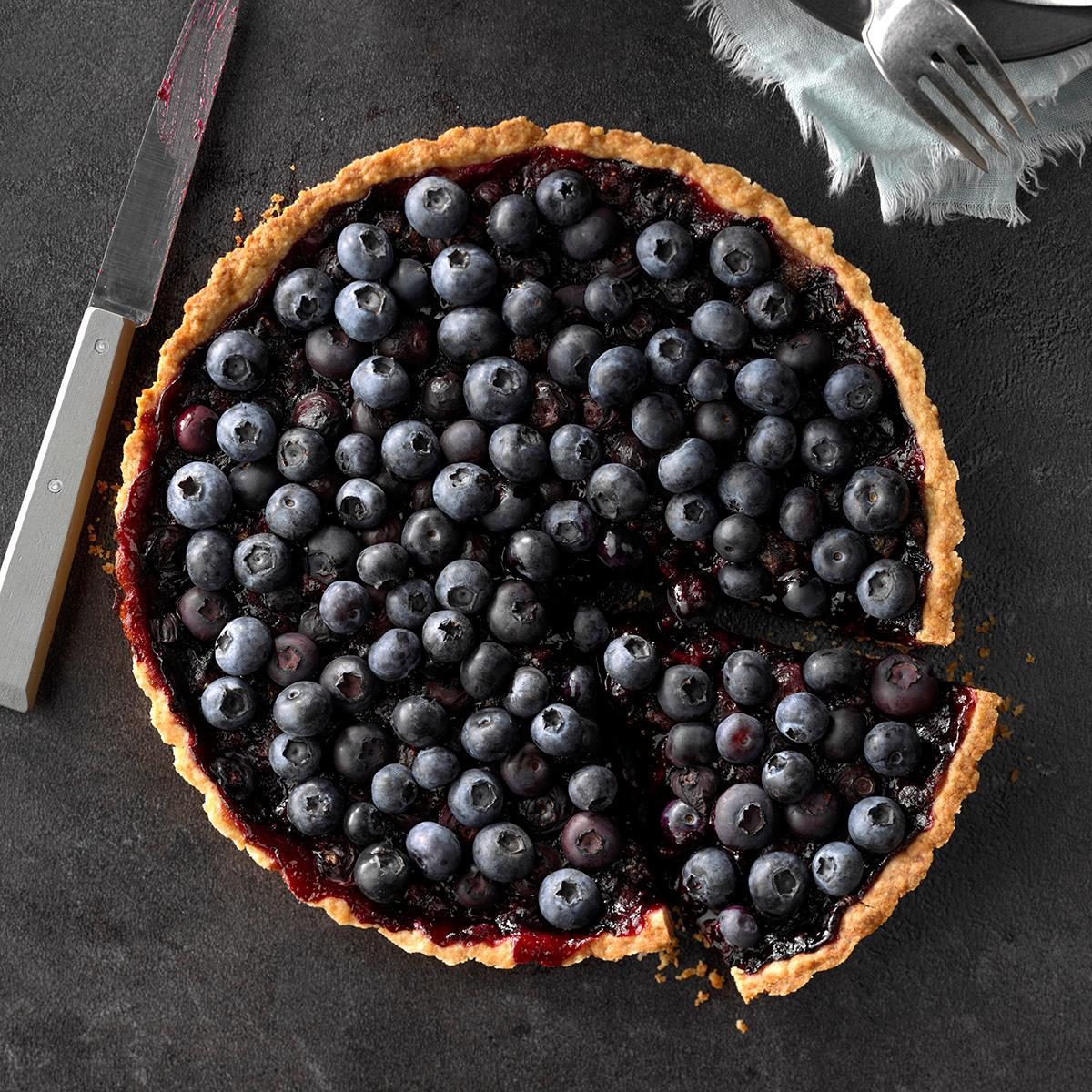 Heavenly Blueberry Tart Recipe How to Make It Taste of Home