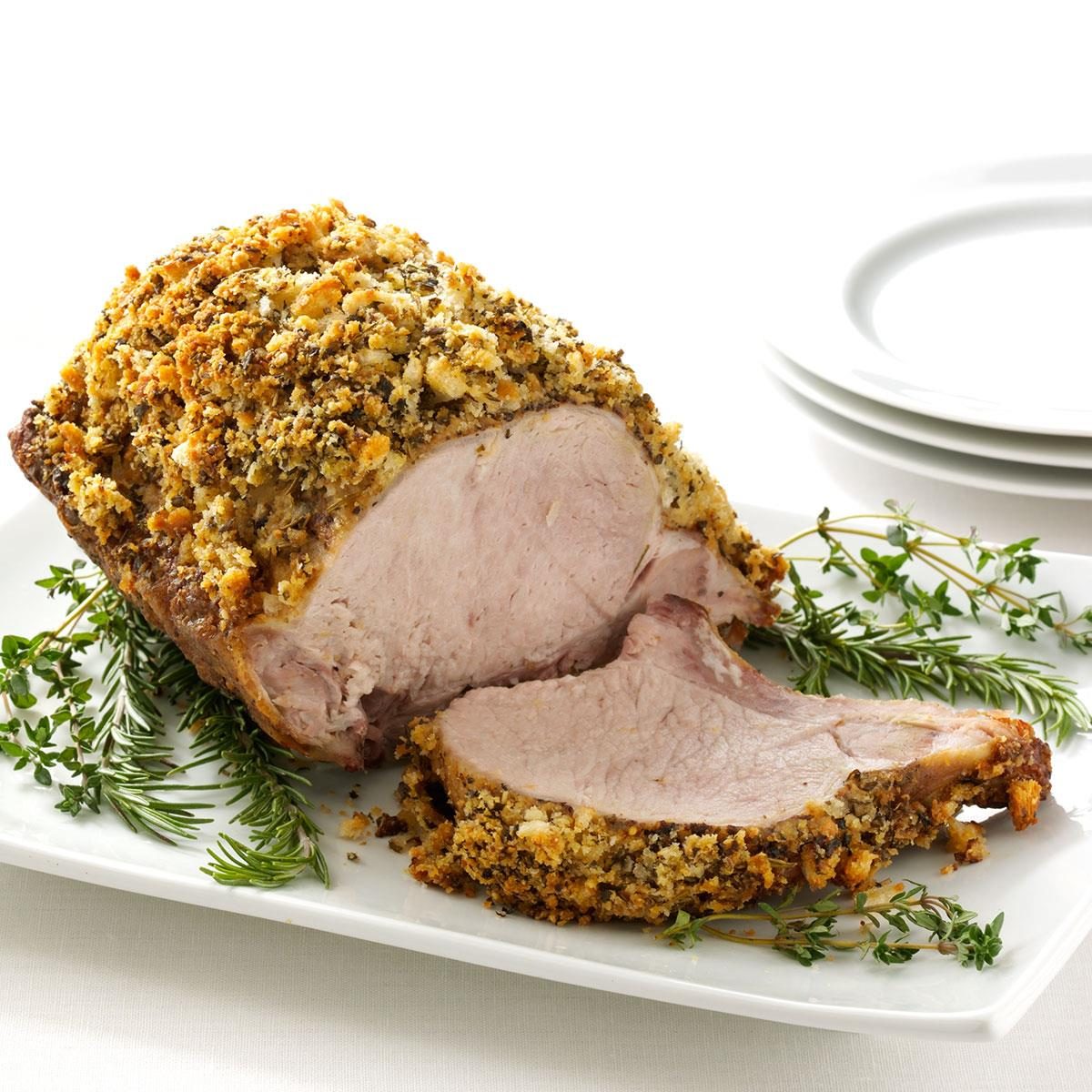Herb-Crusted Pork Roast Recipe: How to Make It