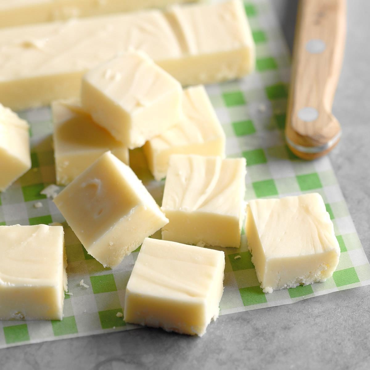 Holiday White Chocolate Fudge