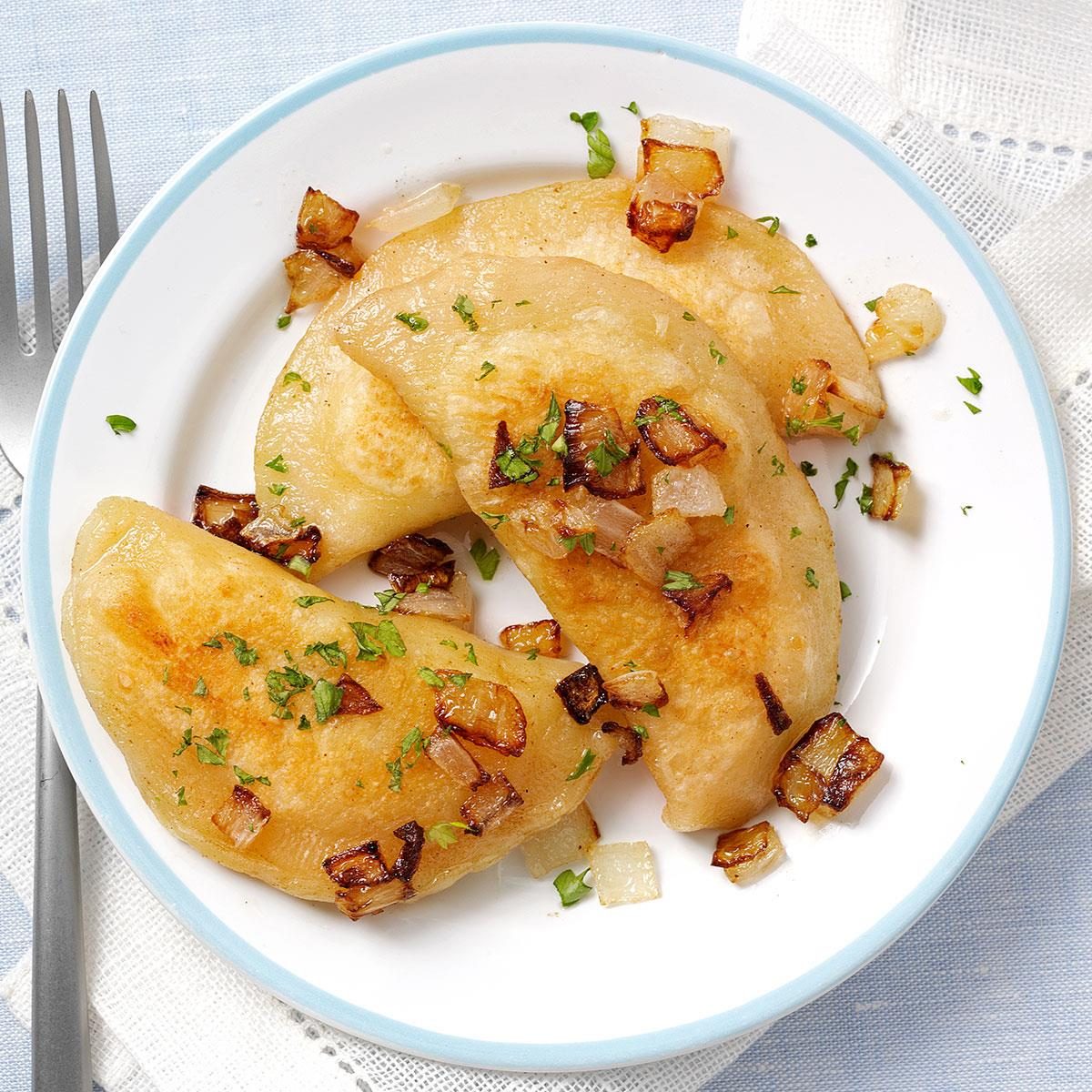 Homemade Pierogi Recipe Taste of Home