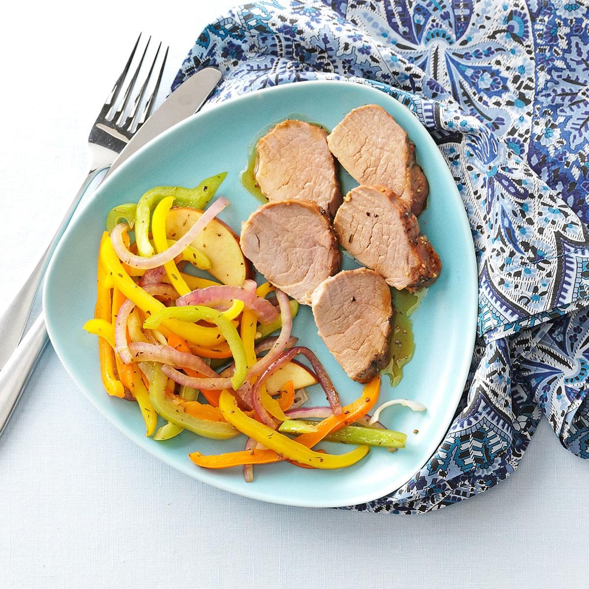 Honey Mustard Pork Tenderloin Recipe How To Make It Taste Of Home