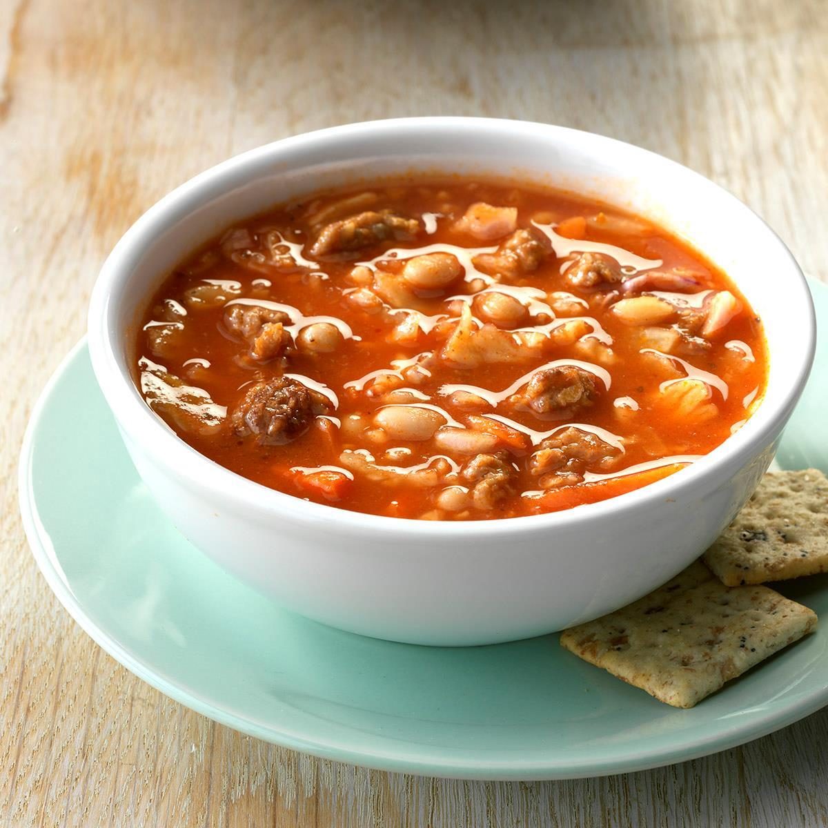 Italian Sausage and Bean Soup Recipe Taste of Home