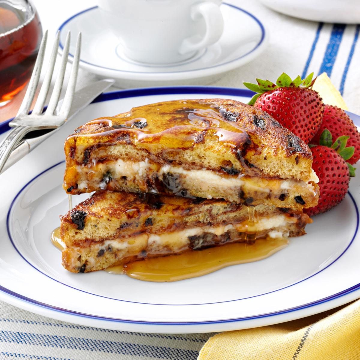 Jam 'n' Cream French Toast